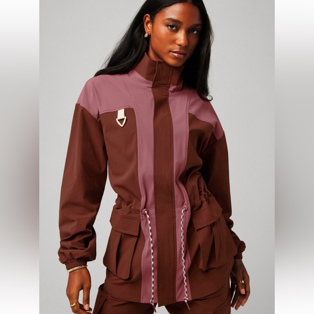 NWT Fabletics The Heights Cargo Jacket